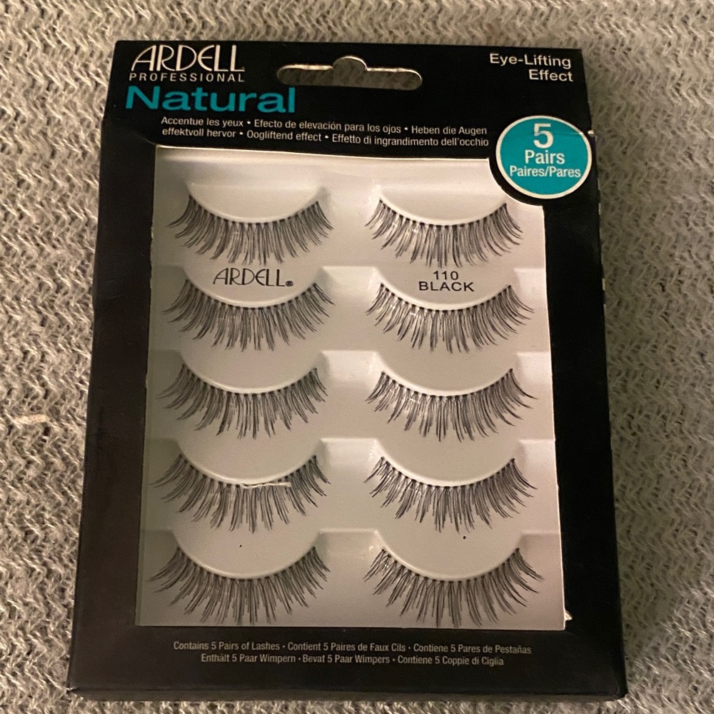 Ardell Natural Black False Eyelashes - 5 Pairs